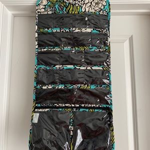 Vera Bradley Hanging Jewelry/Makeup Case